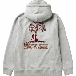 LRG 147 Sudadera Con Capucha Y Cremallera Totalmente Natural-Hombres Herencia