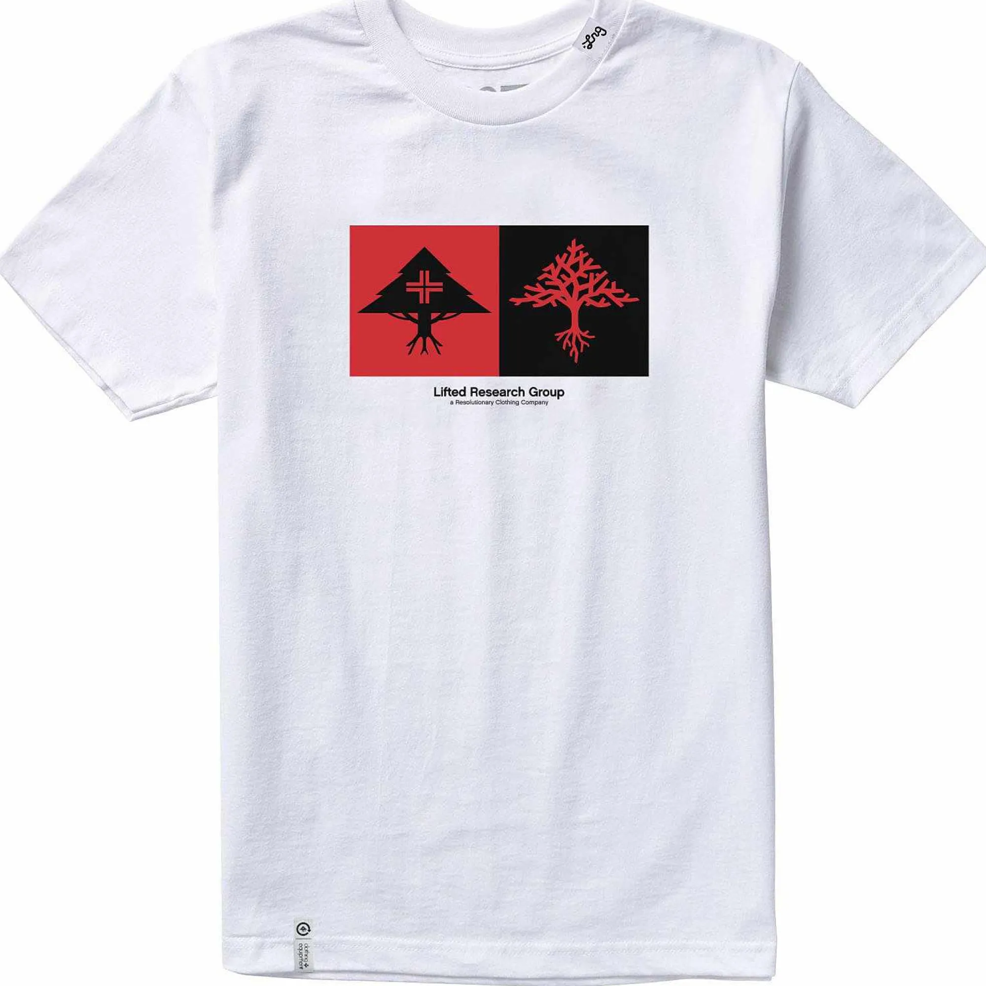 LRG Camiseta Con Arbol Doble-Hombres Camisetas