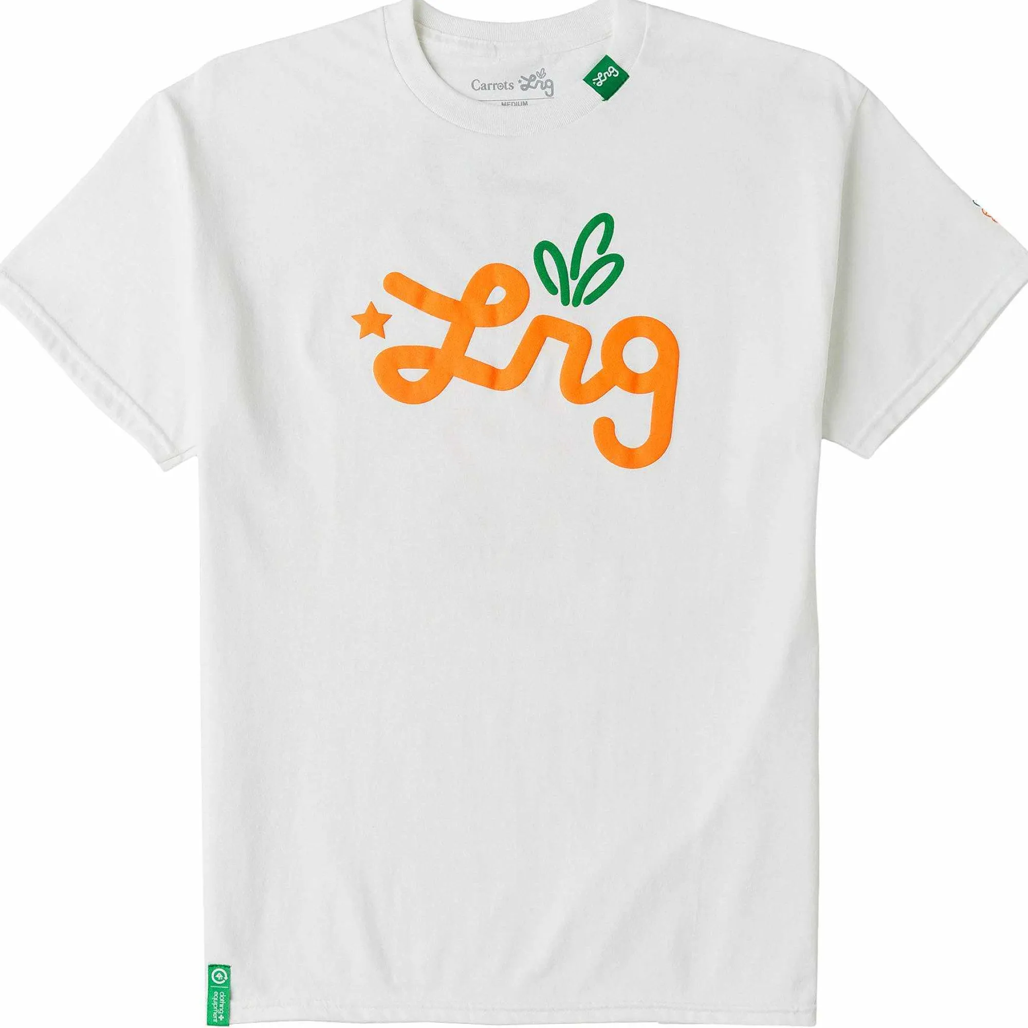 LRG Camiseta Con Guion Carrots X -Hombres Camisetas