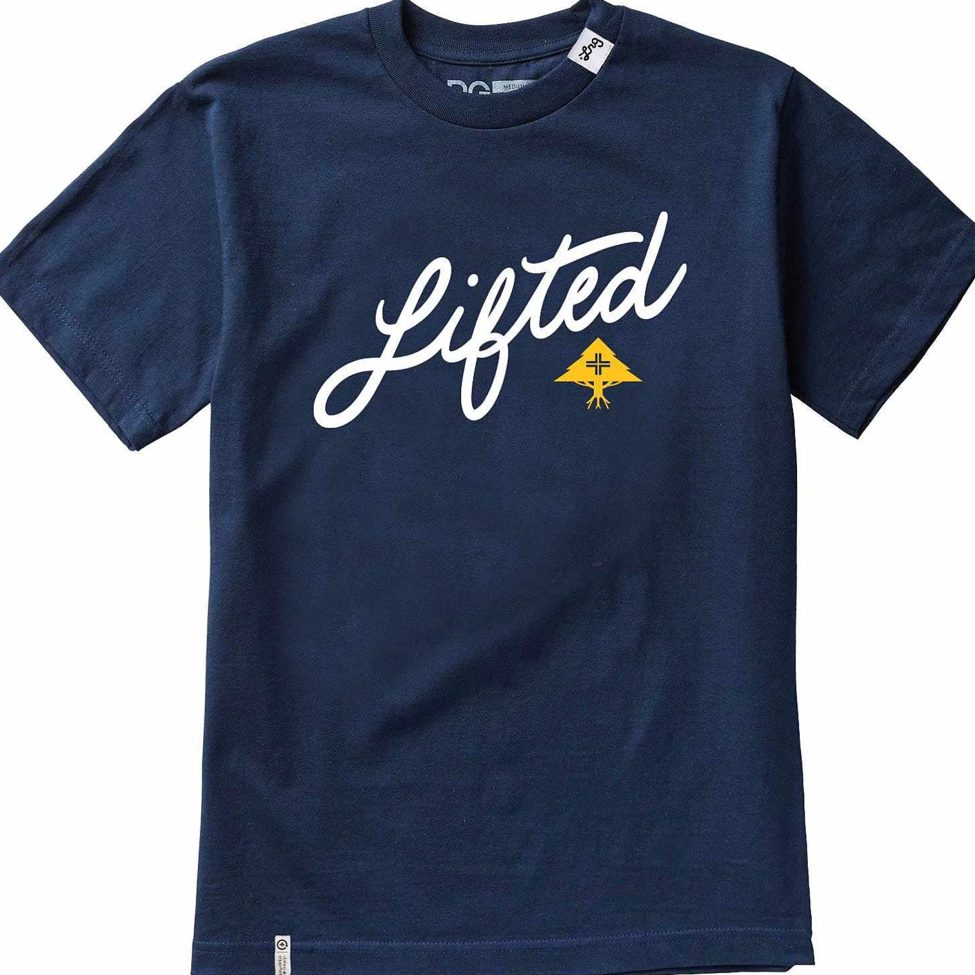 LRG Camiseta Con Guion En Angulo-Hombres Camisetas