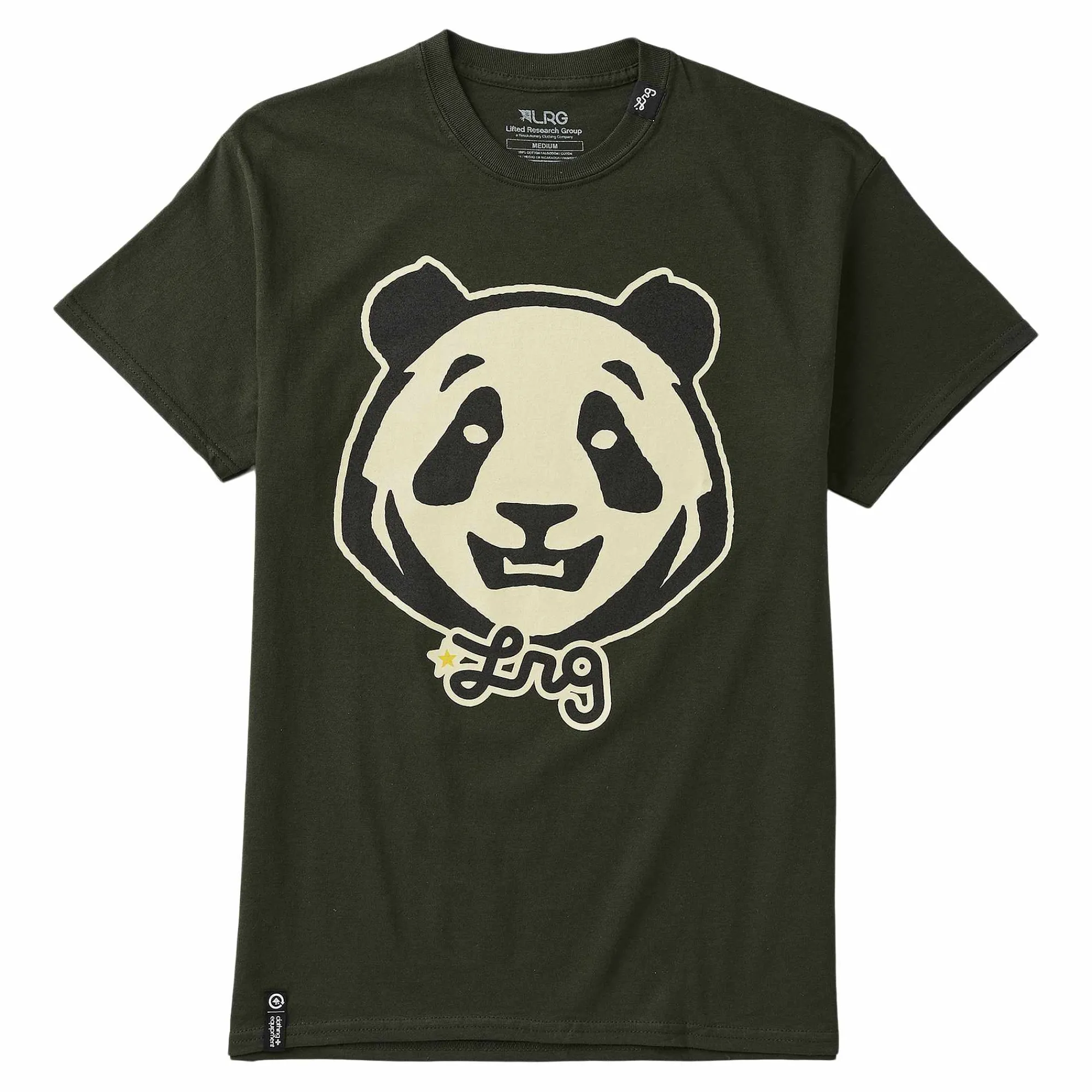 LRG Camiseta Panda Treesearch-Hombres Camisetas