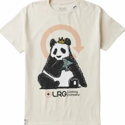 LRG Camiseta Rey Arbol Panda-Hombres Camisetas