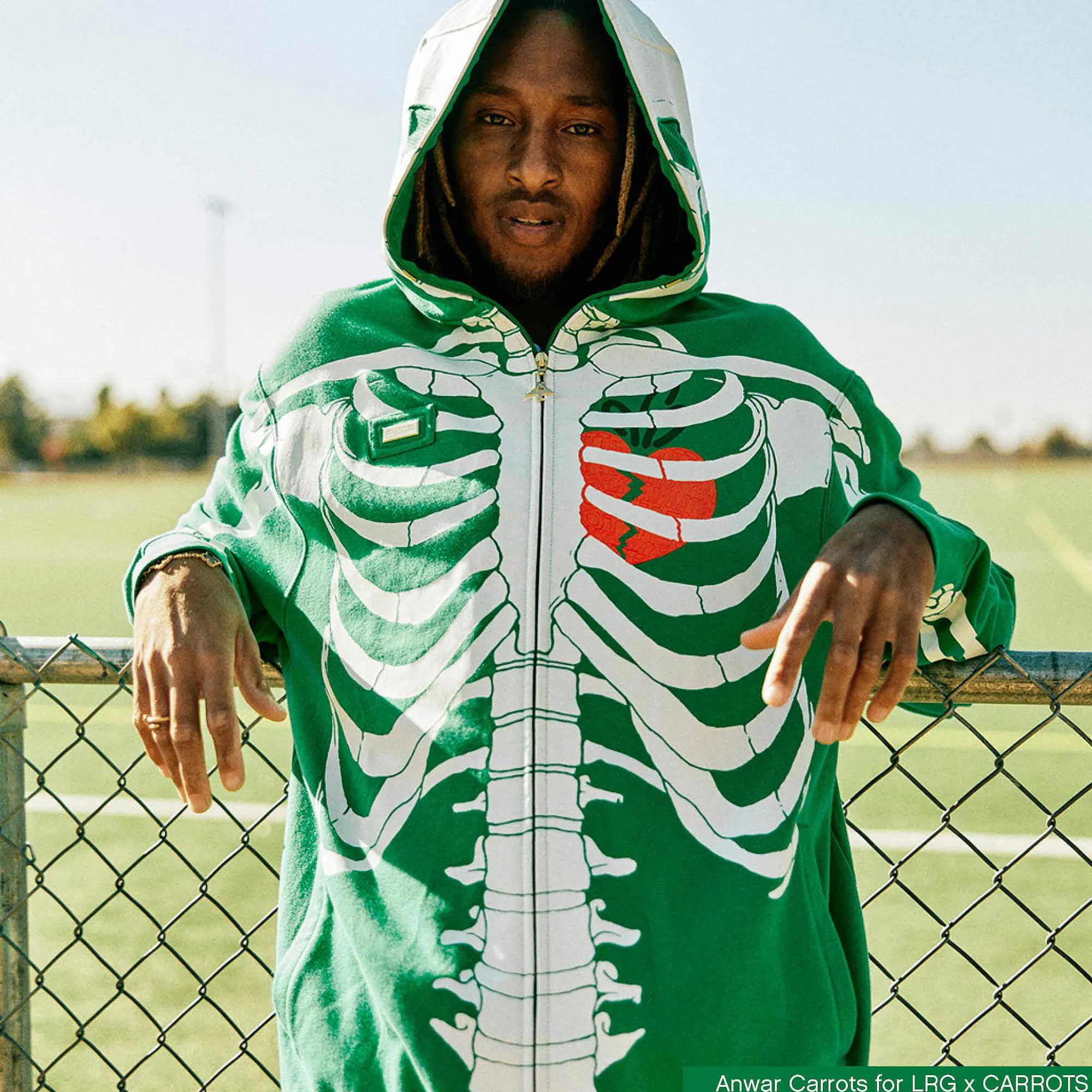 LRG Carrots X Dead Serious Sudadera Con Capucha Y Cremallera-Hombres Sudaderas Con Capucha Y Sudaderas