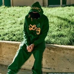 LRG Carrots X Levantado Script Sudadera Con Capucha-Hombres Sudaderas Con Capucha Y Sudaderas