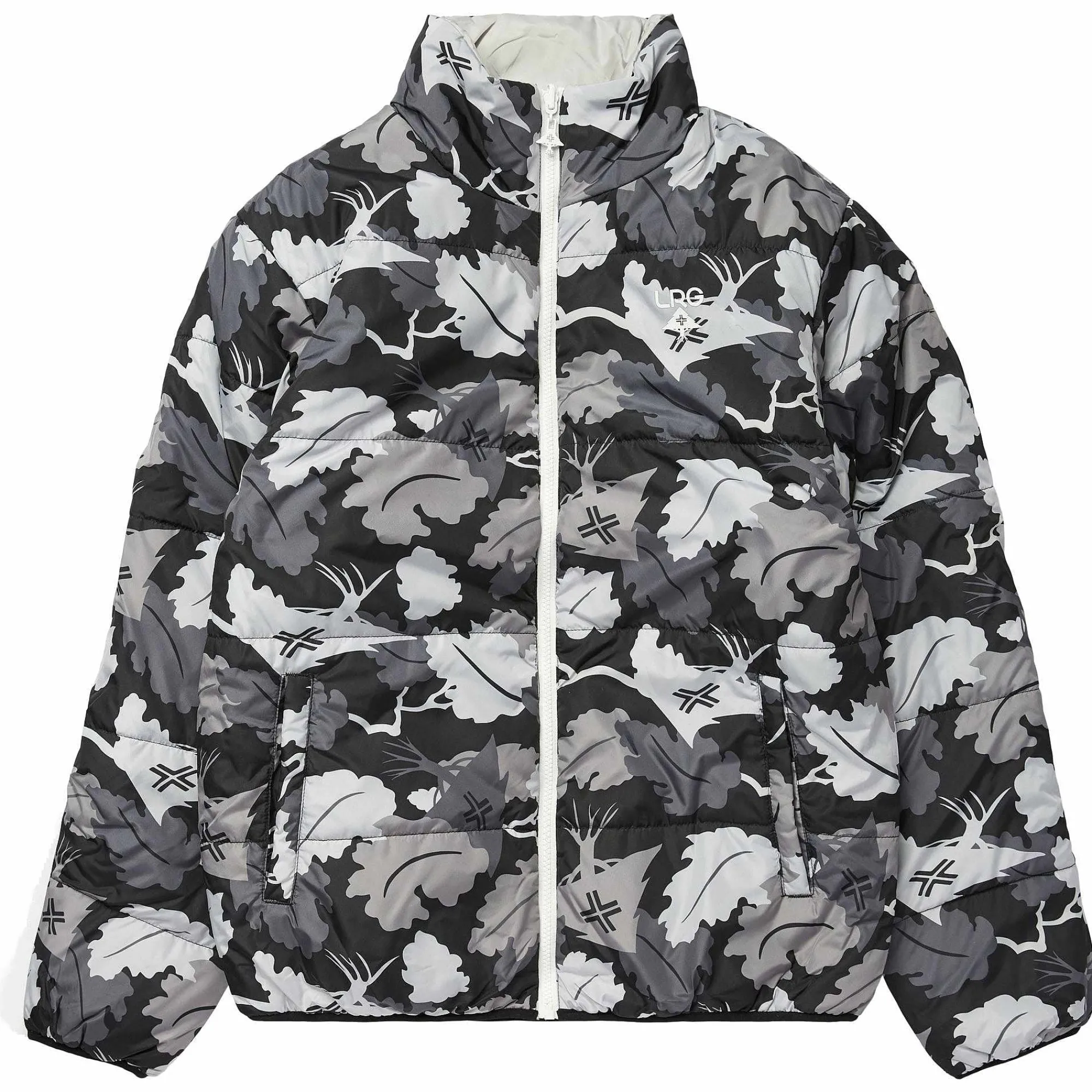 LRG Chaqueta Acolchada Reversible De Camuflaje Maple-Hombres Ropa De Calle