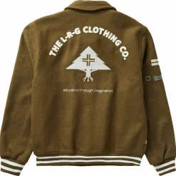 LRG Chaqueta De Lana Del Jugador Del Equipo-Hombres Ropa De Calle