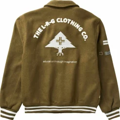LRG Chaqueta De Lana Del Jugador Del Equipo-Hombres Ropa De Calle