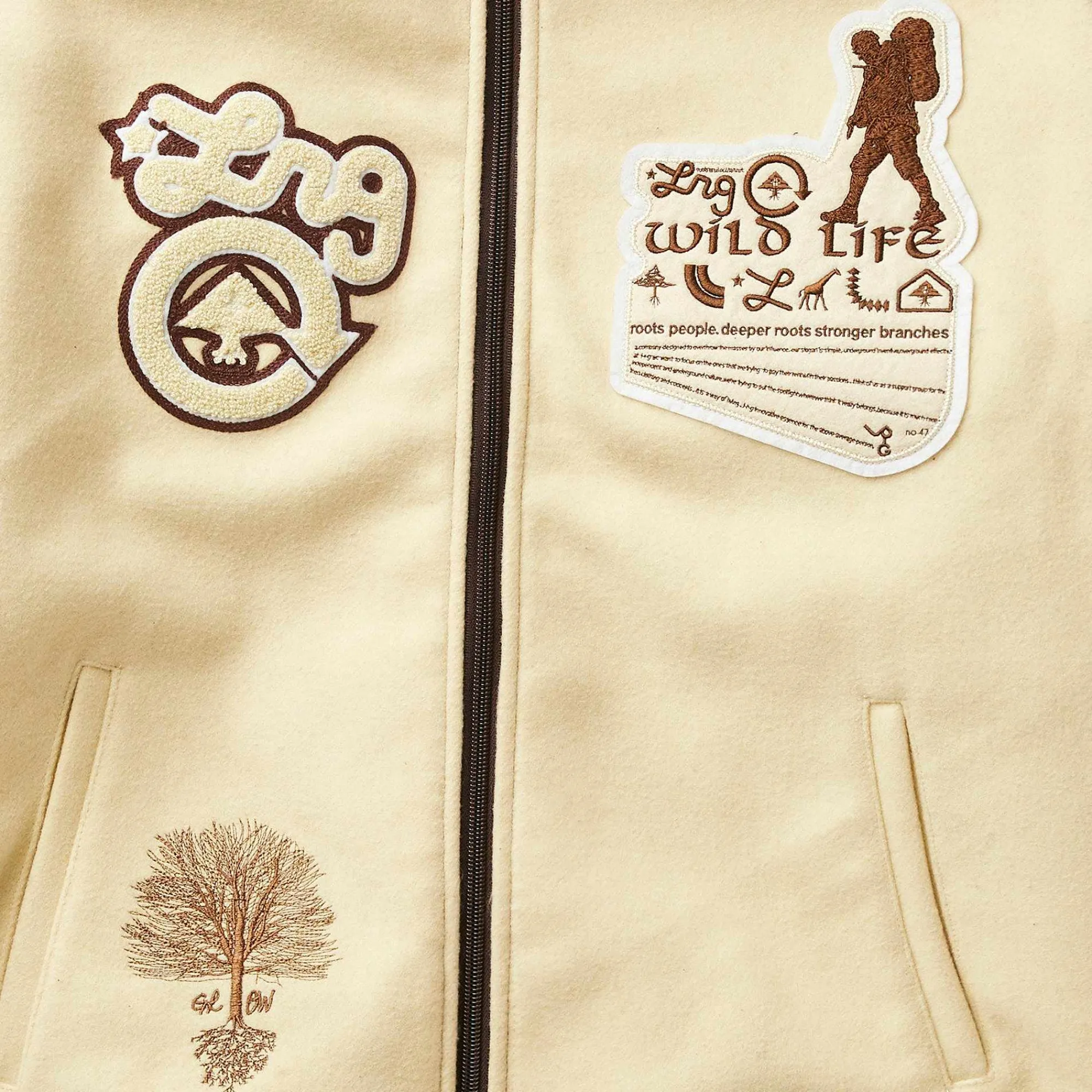 LRG Chaqueta De Lana Elephant Bay-Hombres Ropa De Calle