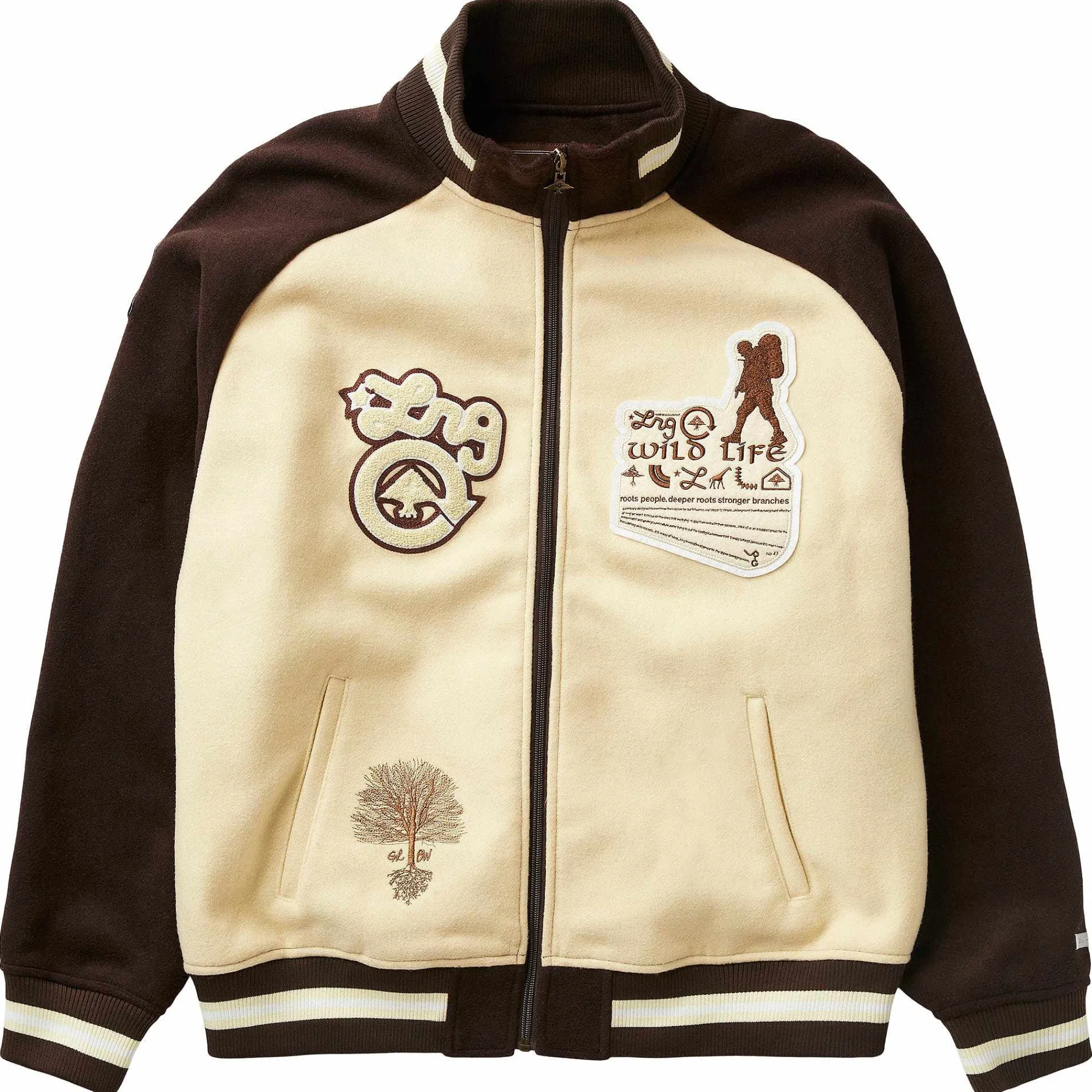 LRG Chaqueta De Lana Elephant Bay-Hombres Ropa De Calle