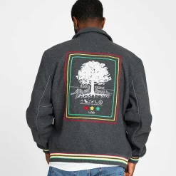 LRG Chaqueta De Lana Team Roots People-Hombres Ropa De Calle