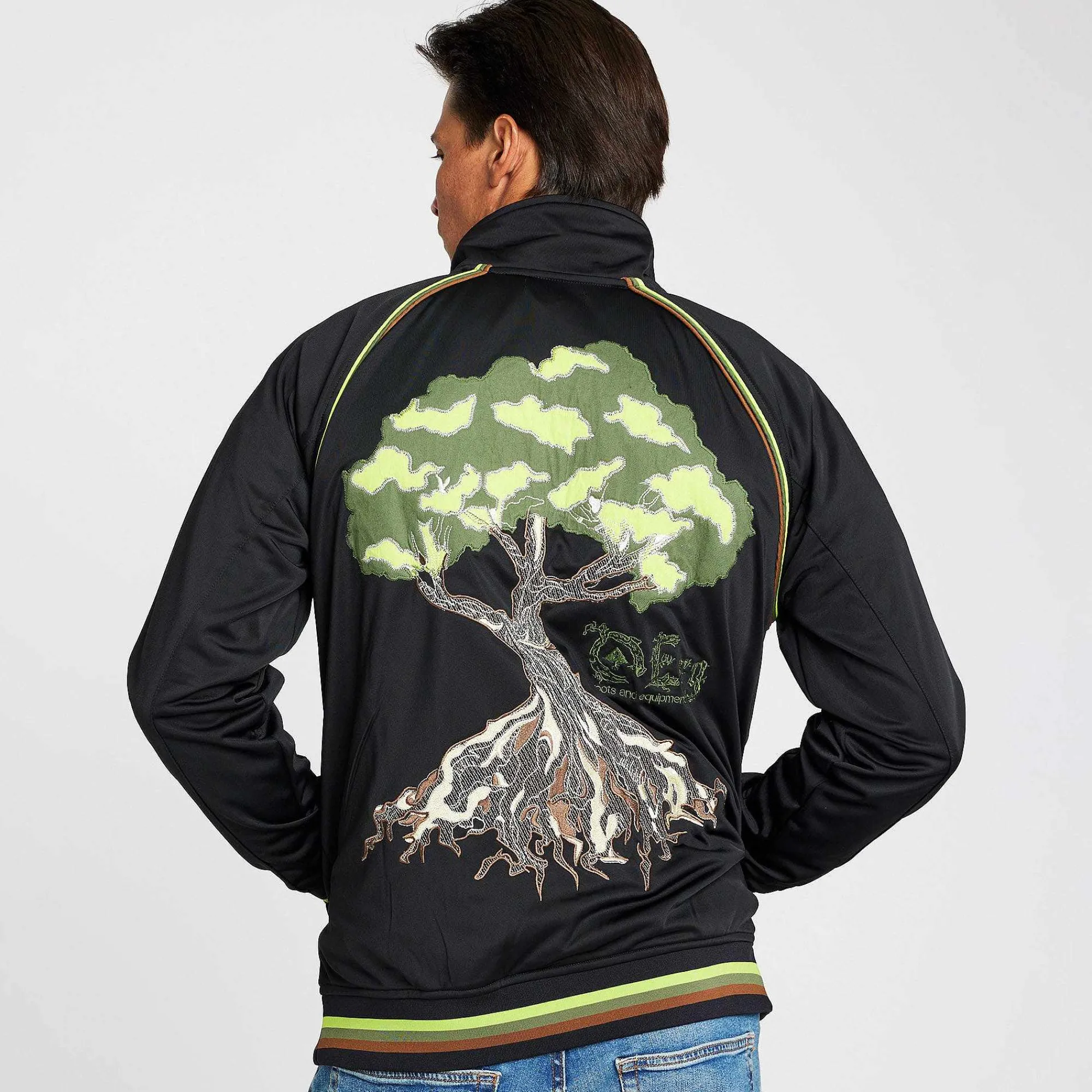 LRG Chaqueta Deportiva Con Textura Verdadera-Hombres Ropa De Calle