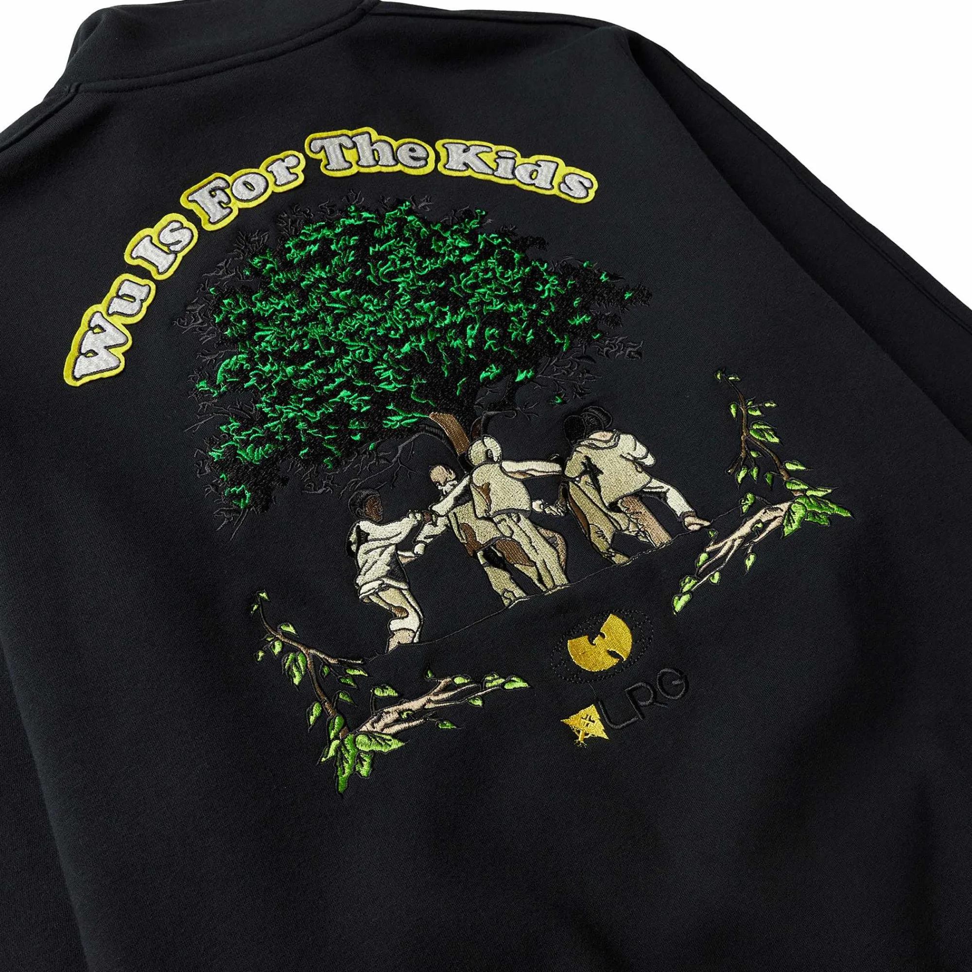 LRG Chaqueta Deportiva Wu Tang X Wu Is For Kids-Hombres Ropa De Calle