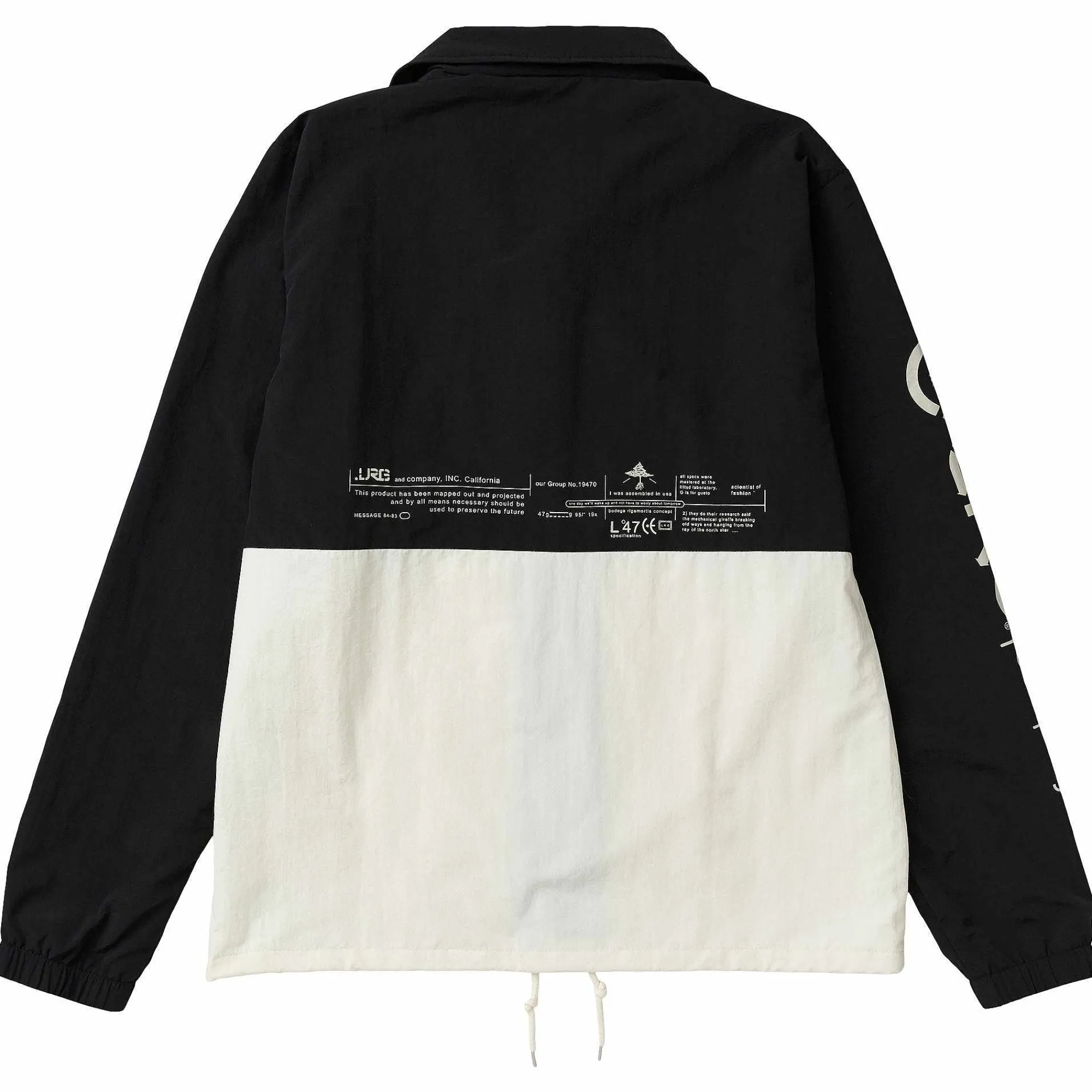 LRG Chaqueta Estilo Entrenador Clasica Con Realce-Hombres Ropa De Calle