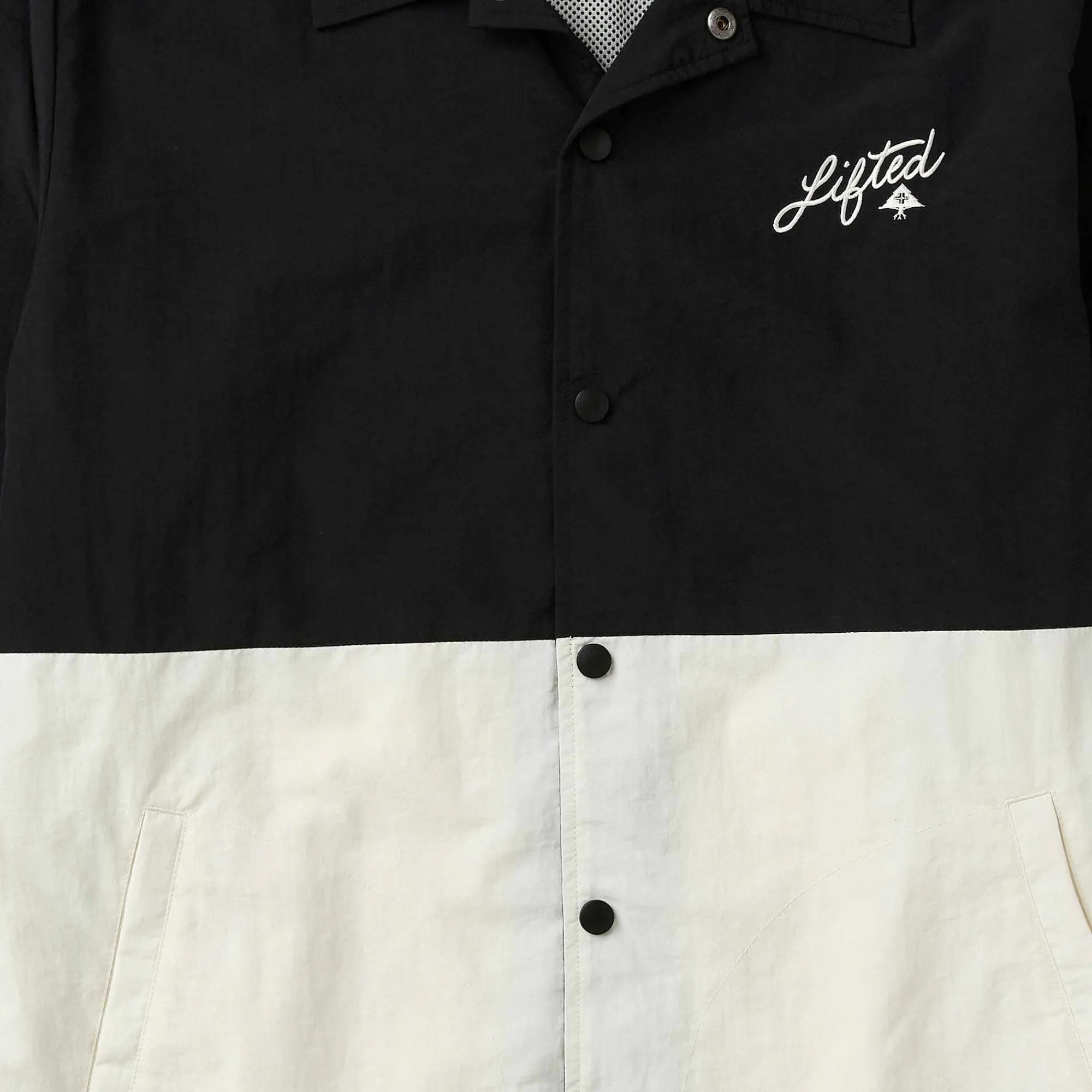 LRG Chaqueta Estilo Entrenador Clasica Con Realce-Hombres Ropa De Calle