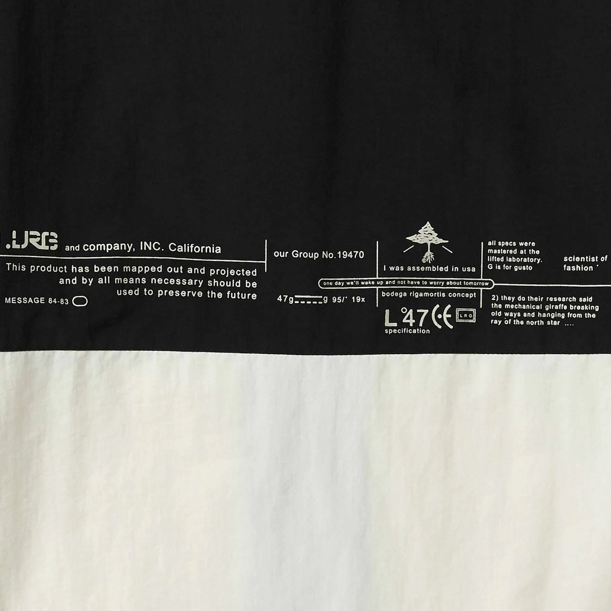 LRG Chaqueta Estilo Entrenador Clasica Con Realce-Hombres Ropa De Calle