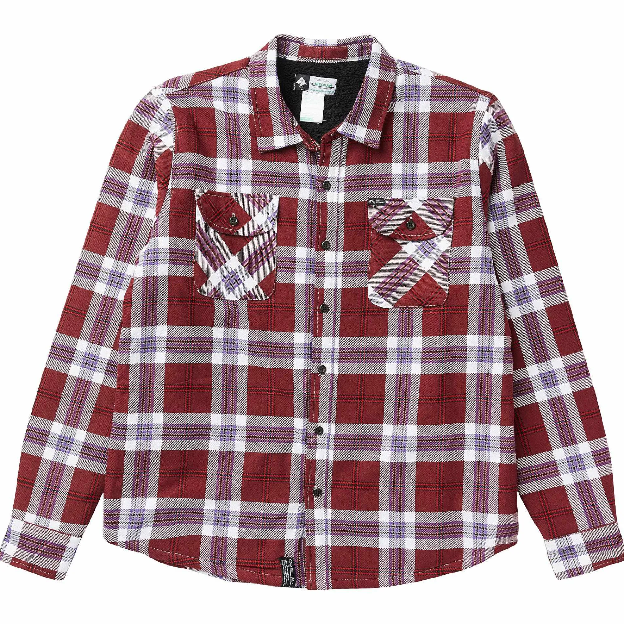 LRG Franela Con Forro De Sherpa De Faction-Hombres Ropa De Calle