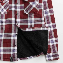LRG Franela Con Forro De Sherpa De Faction-Hombres Ropa De Calle