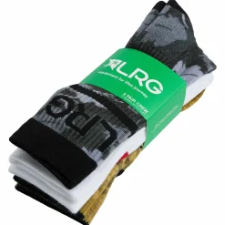 LRG Pack De 3 Calcetines Con Diseno De Jirafa Y Hojas-Hombres Medias