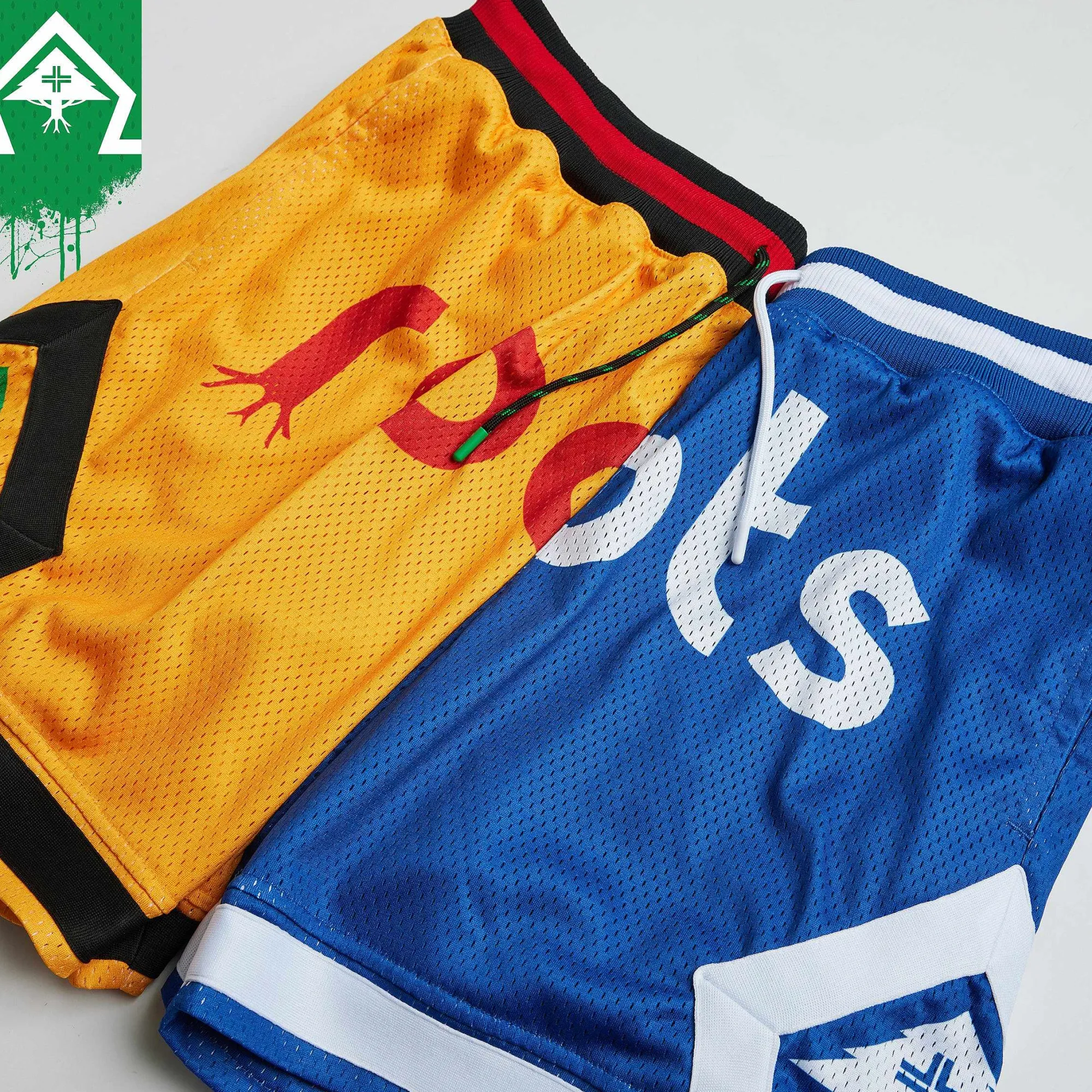 LRG Pantalones Cortos De Malla Original Roots-Hombres Bermudas