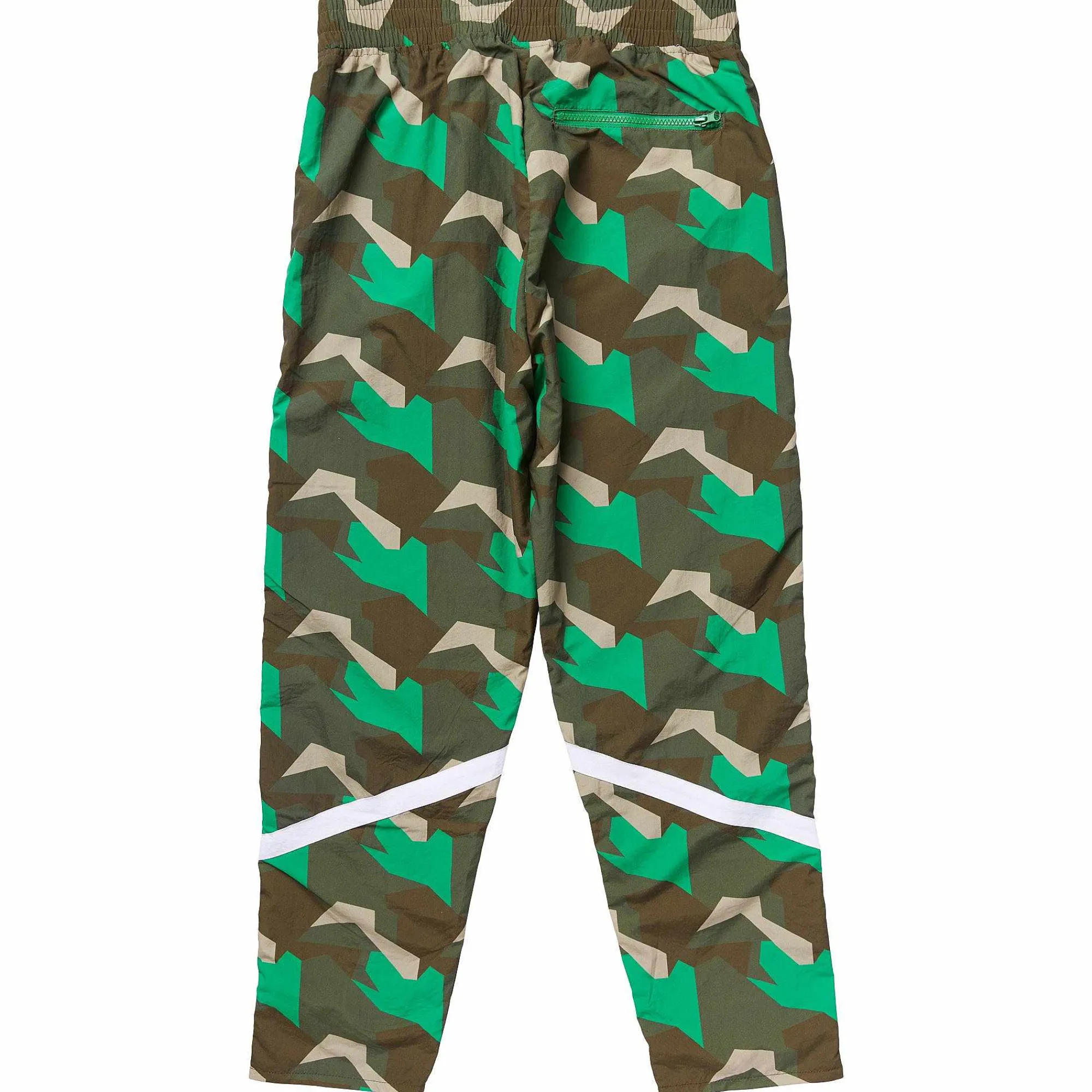 LRG Pantalones De Chandal Con Diseno Geometrico Levantado-Hombres Ropa De Calle