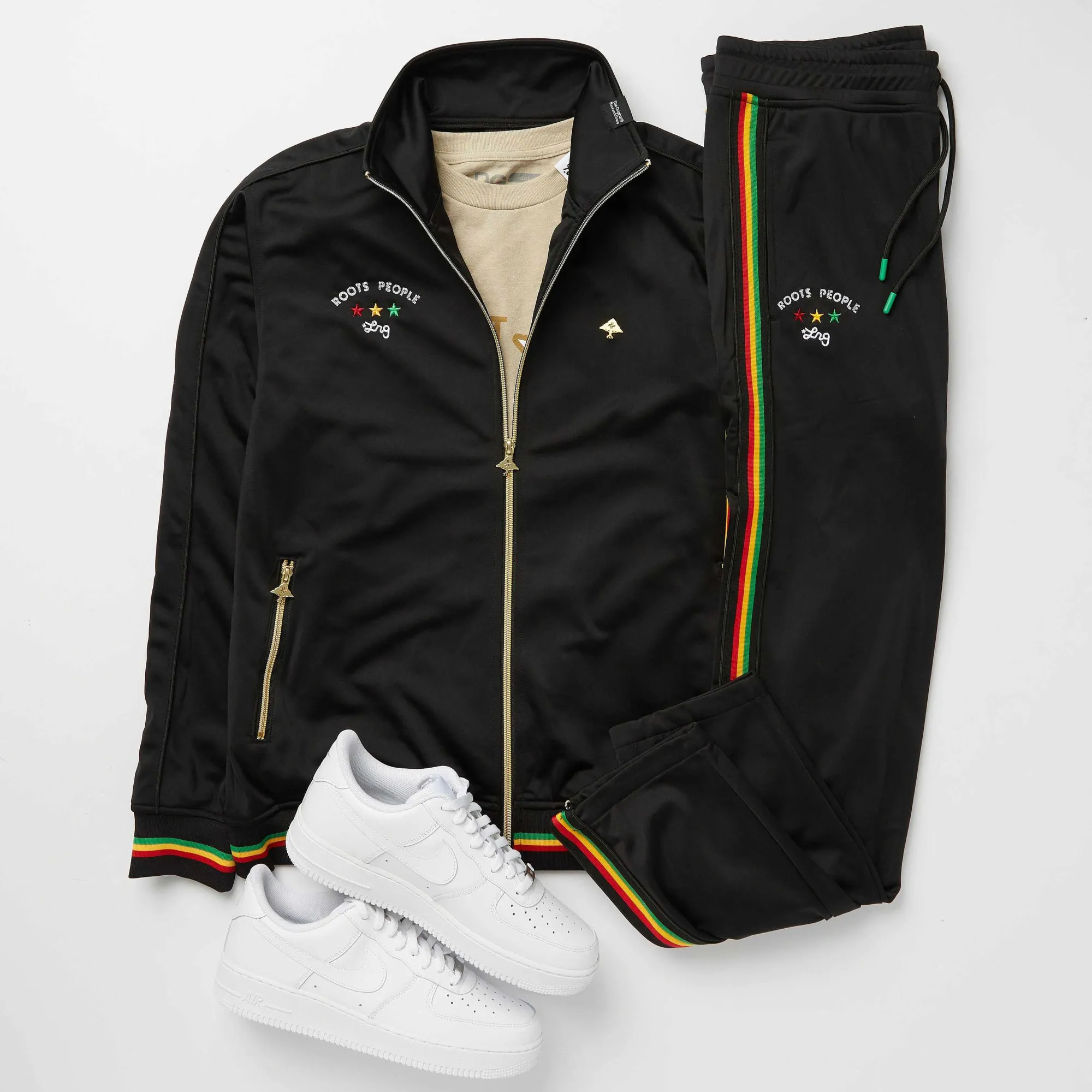 LRG Pantalones Deportivos De Raices Musicales-Hombres Ropa De Calle