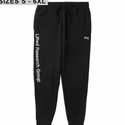 LRG Pantalones Deportivos Tipo Jogger Reflectantes Con Inscripcion Levantada-Hombres Sudaderas Con Capucha Y Sudaderas