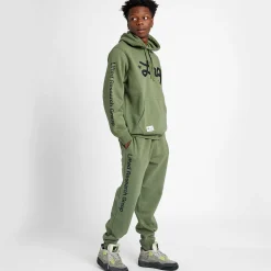 LRG Pantalones Deportivos Tipo Jogger Con Texto Levantado-Hombres Sudaderas Con Capucha Y Sudaderas