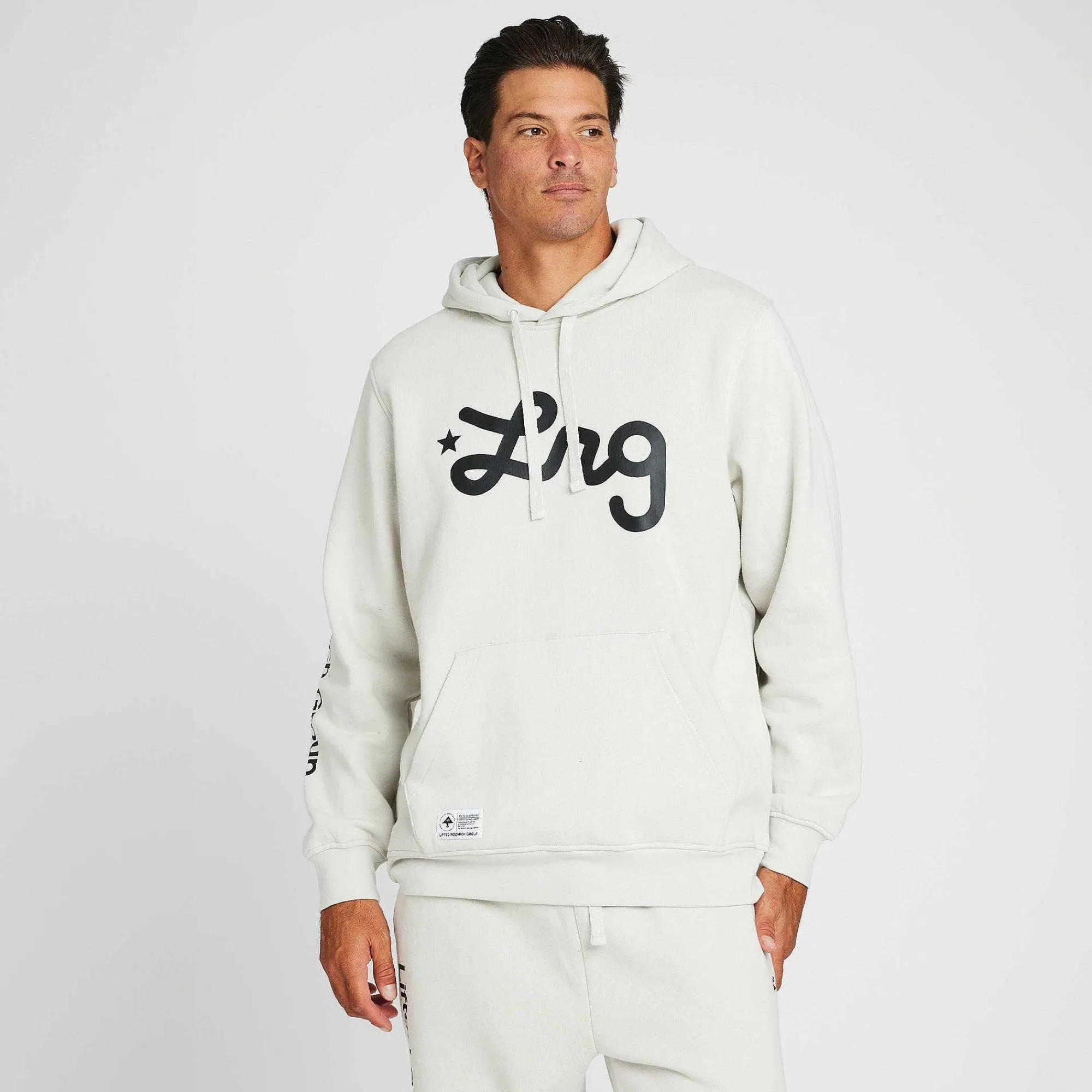 LRG Script Levantado Sudadera Con Capucha-Hombres Sudaderas Con Capucha Y Sudaderas