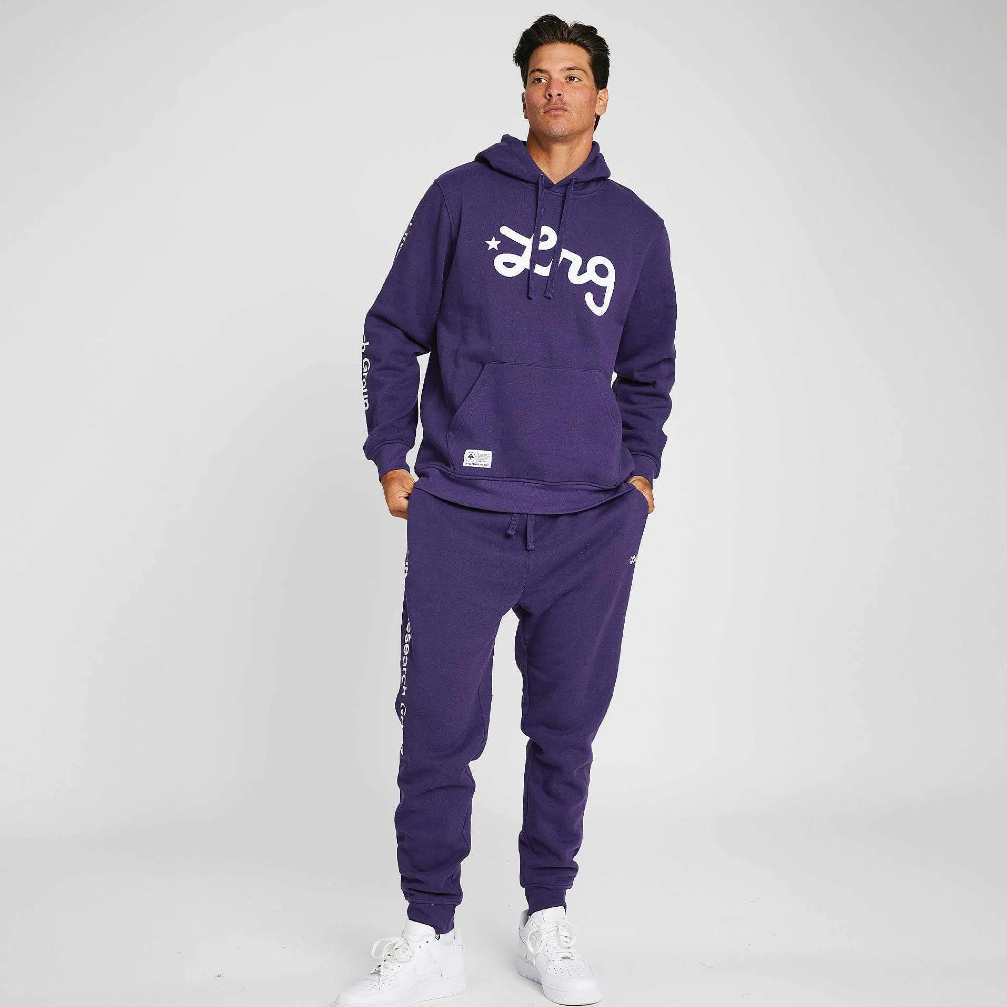 LRG Script Levantado Sudadera Con Capucha-Hombres Sudaderas Con Capucha Y Sudaderas