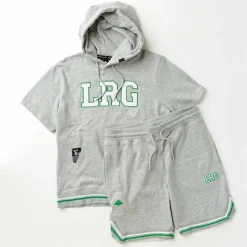 LRG Shorts Deportivos Cruzados-Hombres Bermudas