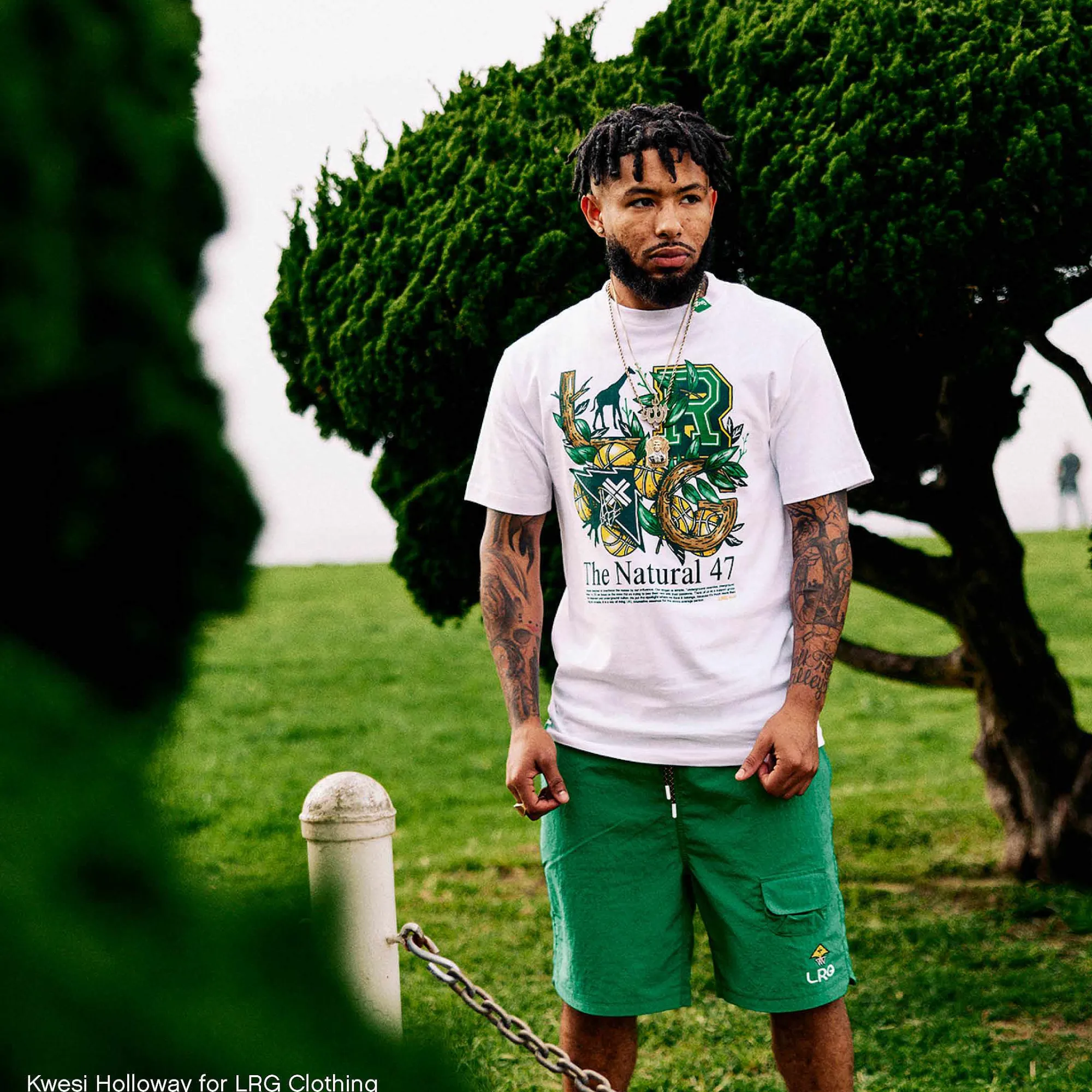 LRG Shorts Tejidos-Hombres Bermudas