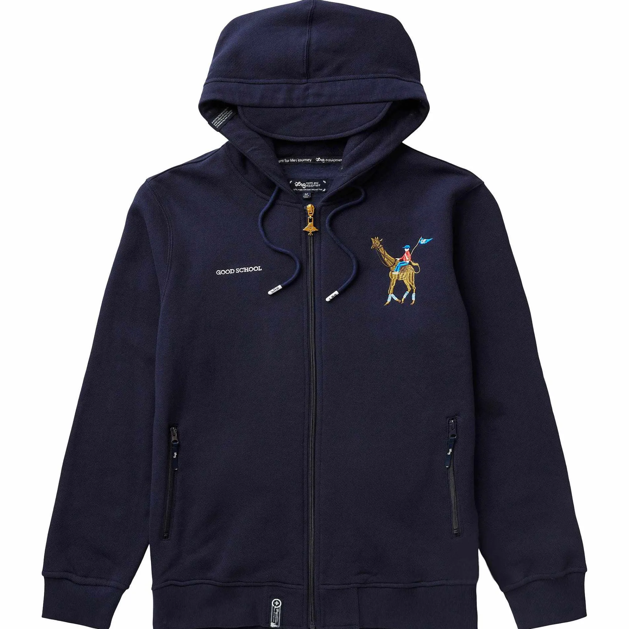 LRG Sudadera Con Capucha Y Cremallera Atrapada Durmiendo-Hombres Herencia