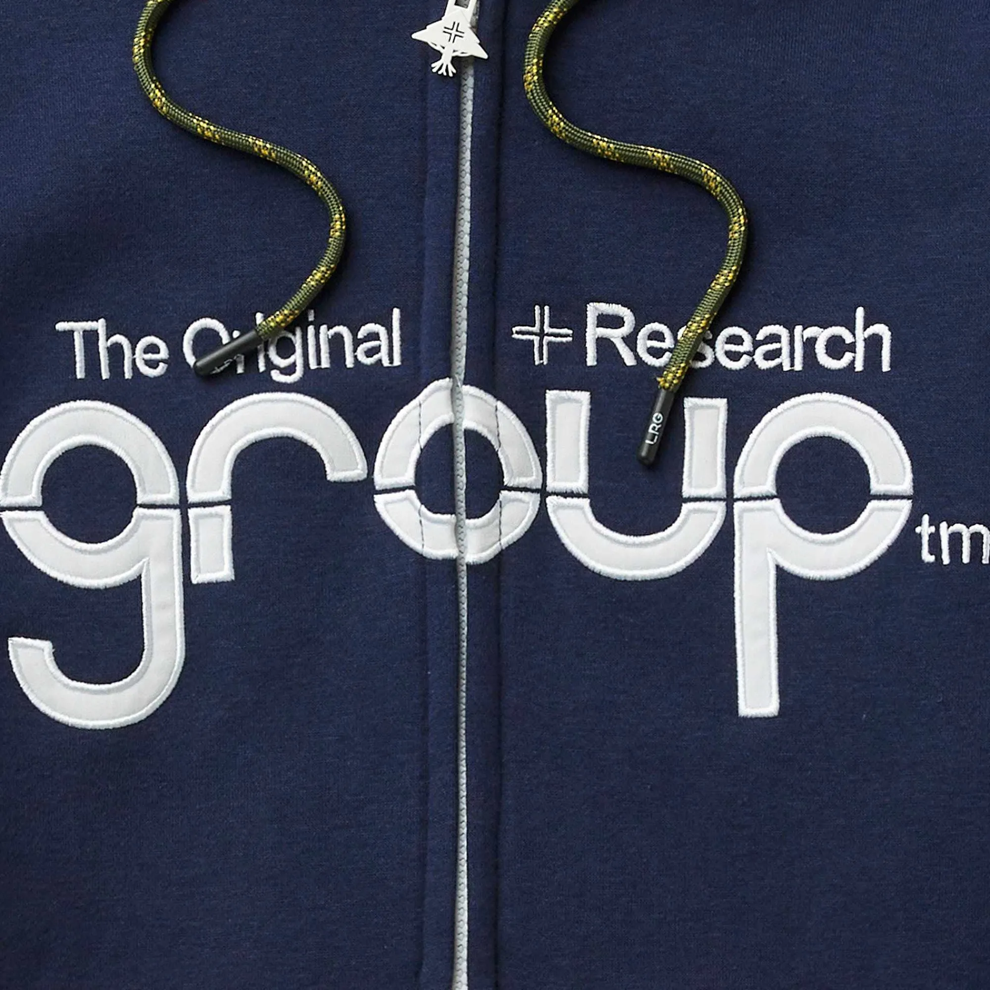 LRG Sudadera Con Capucha Y Cremallera Completa Del Grupo Original-Hombres Ropa De Calle