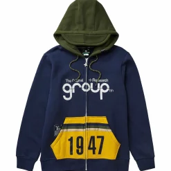 LRG Sudadera Con Capucha Y Cremallera Completa Del Grupo Original-Hombres Ropa De Calle