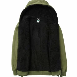 LRG Sudadera Con Capucha Y Cremallera De Sherpa Grande De Only-Hombres Ropa De Calle