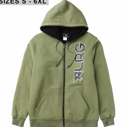 LRG Sudadera Con Capucha Y Cremallera De Sherpa Grande De Only-Hombres Ropa De Calle