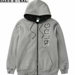LRG Sudadera Con Capucha Y Cremallera De Sherpa Grande De Only-Hombres Ropa De Calle