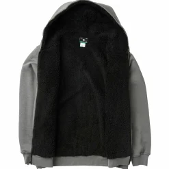 LRG Sudadera Con Capucha Y Cremallera De Sherpa Grande De Only-Hombres Ropa De Calle