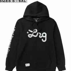LRG Sudadera Con Capucha Y Texto Reflectante Levantado-Hombres Sudaderas Con Capucha Y Sudaderas