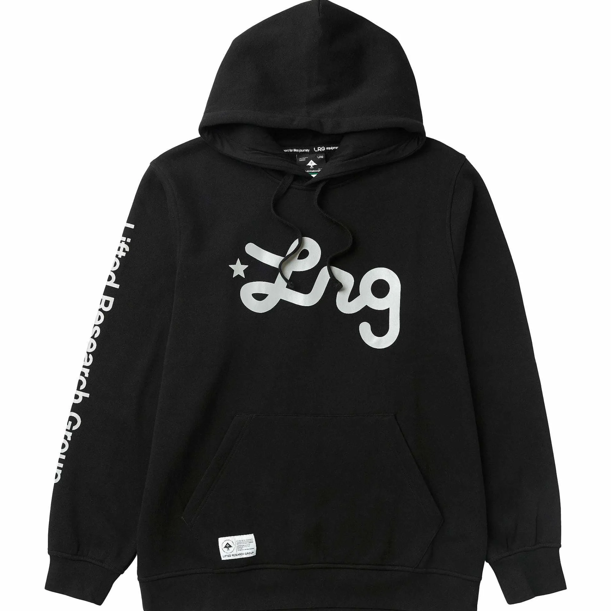 LRG Sudadera Con Capucha Y Texto Reflectante Levantado-Hombres Sudaderas Con Capucha Y Sudaderas