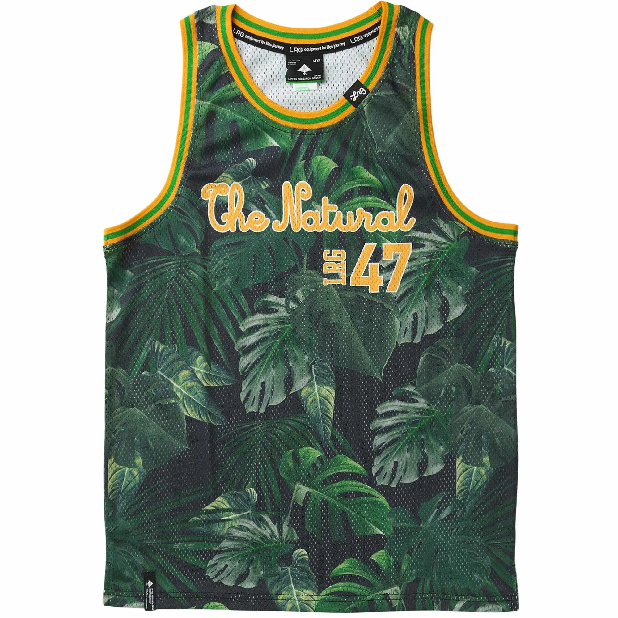 LRG Tanque De Malla Tropic Natural Zone-Hombres Tapas