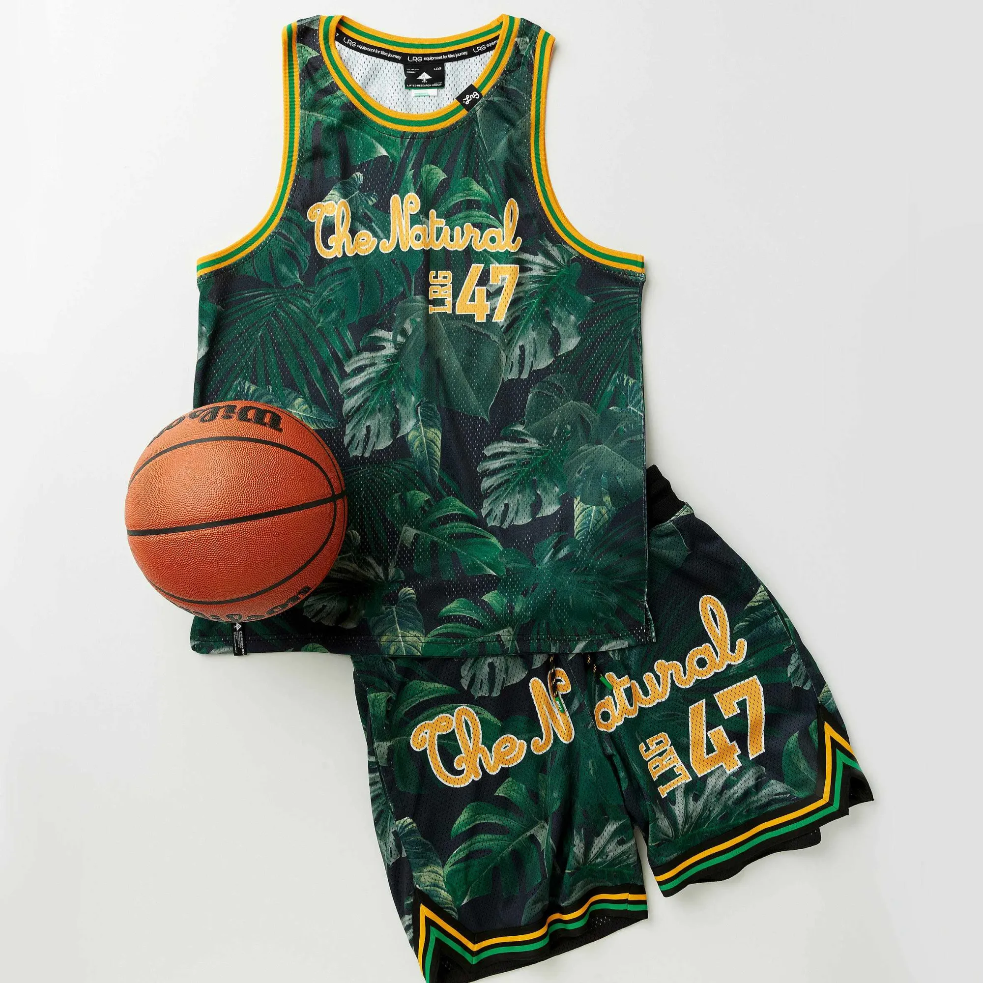 LRG Tanque De Malla Tropic Natural Zone-Hombres Tapas