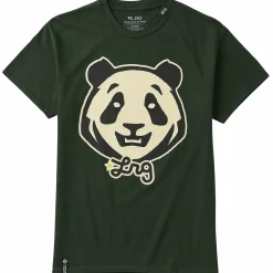 LRG Camiseta Panda Treesearch-Hombres Camisetas