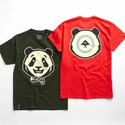 LRG Camiseta Panda Treesearch-Hombres Camisetas