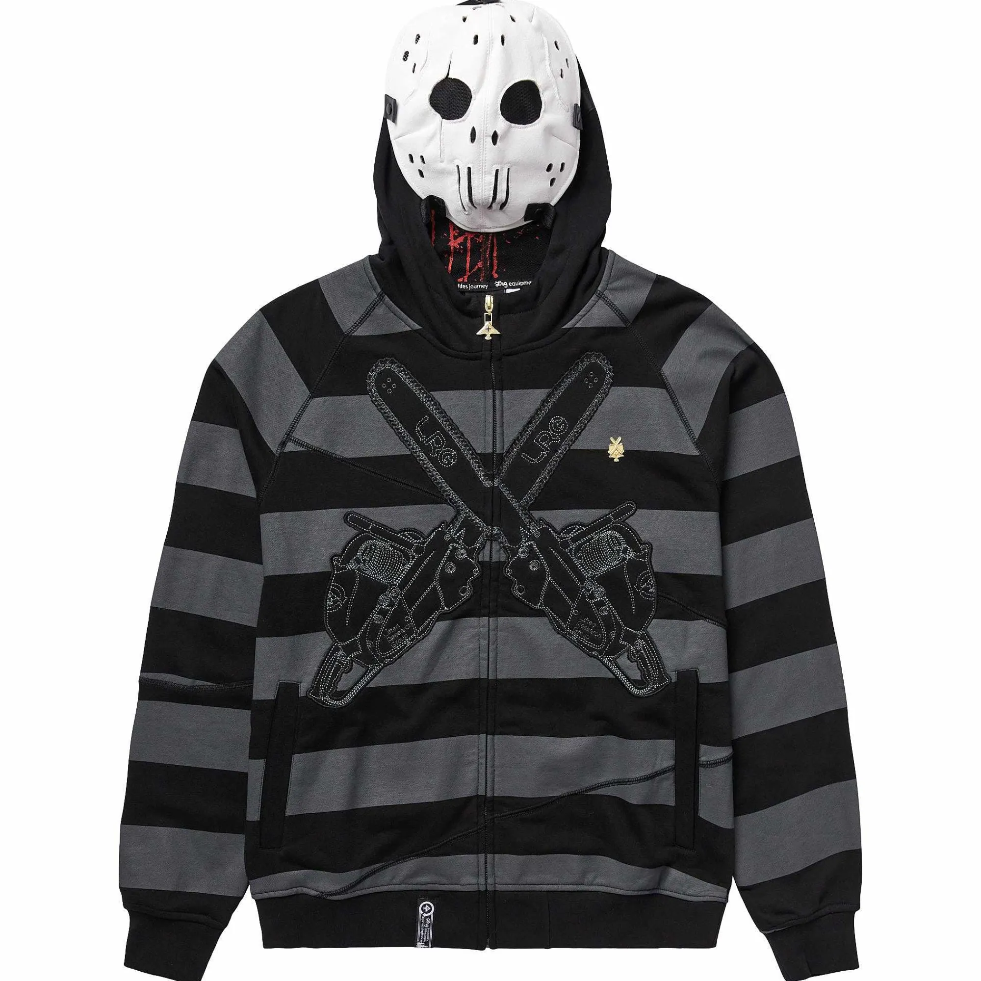 LRG Viernes 47 Sudadera Con Capucha Y Cremallera-Hombres Herencia